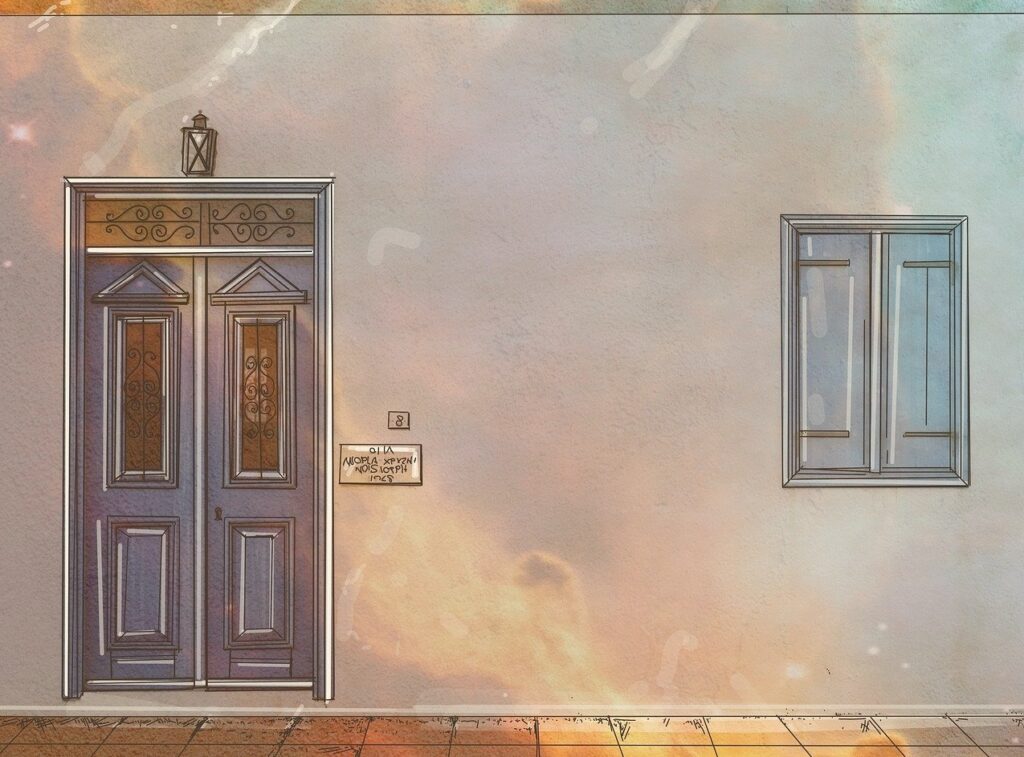 beautifully designed door and window